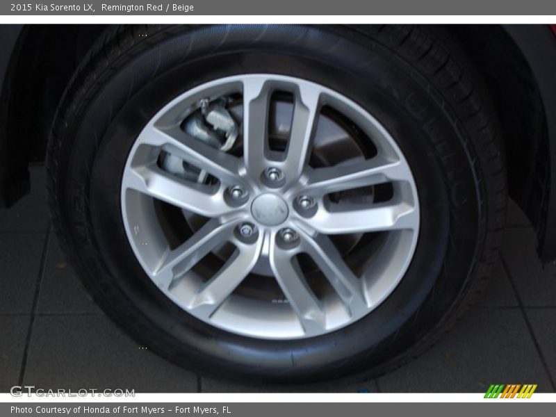 Remington Red / Beige 2015 Kia Sorento LX