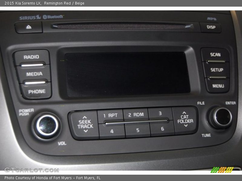Remington Red / Beige 2015 Kia Sorento LX