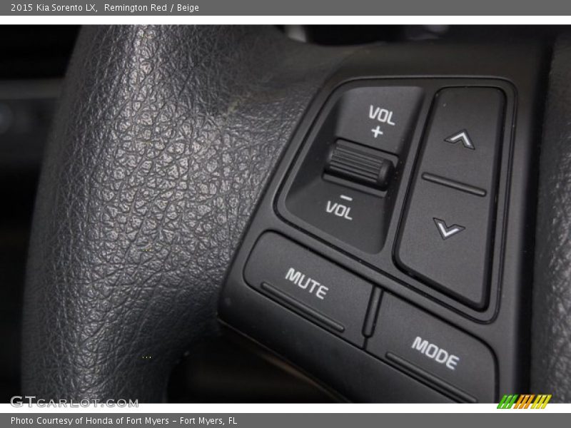 Remington Red / Beige 2015 Kia Sorento LX
