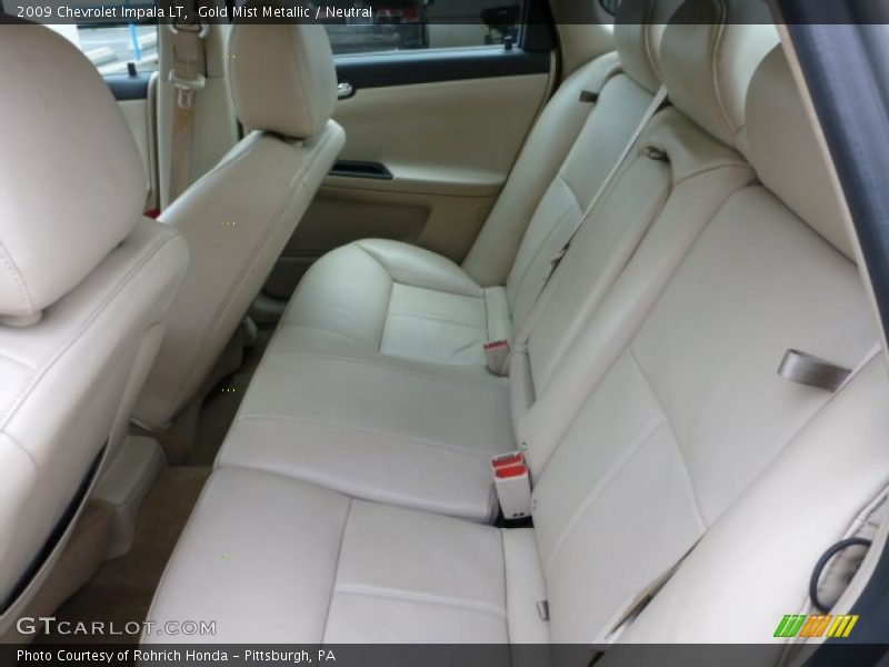 Gold Mist Metallic / Neutral 2009 Chevrolet Impala LT