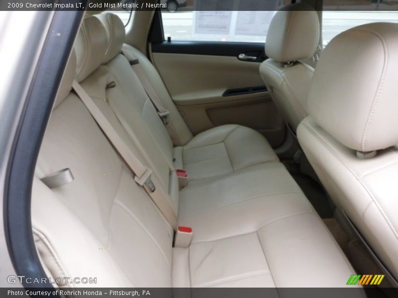 Gold Mist Metallic / Neutral 2009 Chevrolet Impala LT