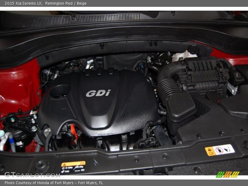 Remington Red / Beige 2015 Kia Sorento LX