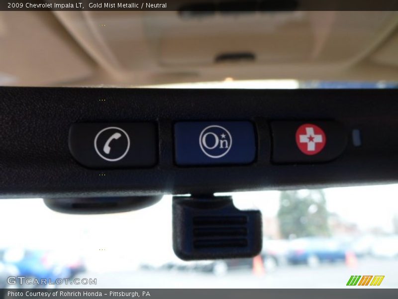 Gold Mist Metallic / Neutral 2009 Chevrolet Impala LT