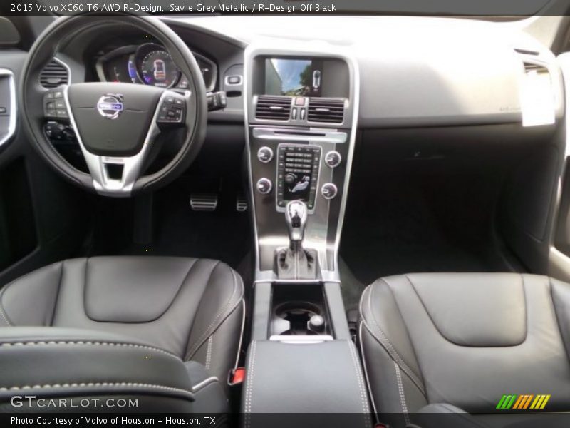 Savile Grey Metallic / R-Design Off Black 2015 Volvo XC60 T6 AWD R-Design