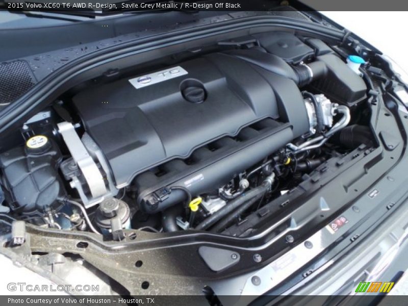 Savile Grey Metallic / R-Design Off Black 2015 Volvo XC60 T6 AWD R-Design