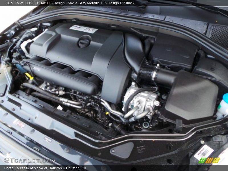 Savile Grey Metallic / R-Design Off Black 2015 Volvo XC60 T6 AWD R-Design