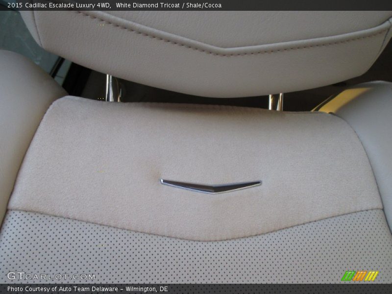 White Diamond Tricoat / Shale/Cocoa 2015 Cadillac Escalade Luxury 4WD