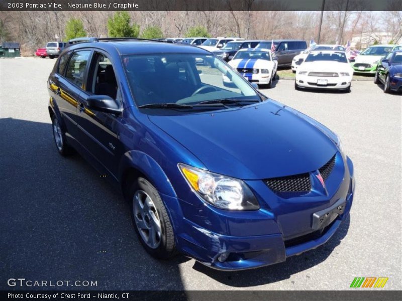 Neptune Blue / Graphite 2003 Pontiac Vibe