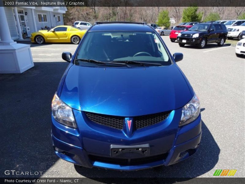 Neptune Blue / Graphite 2003 Pontiac Vibe