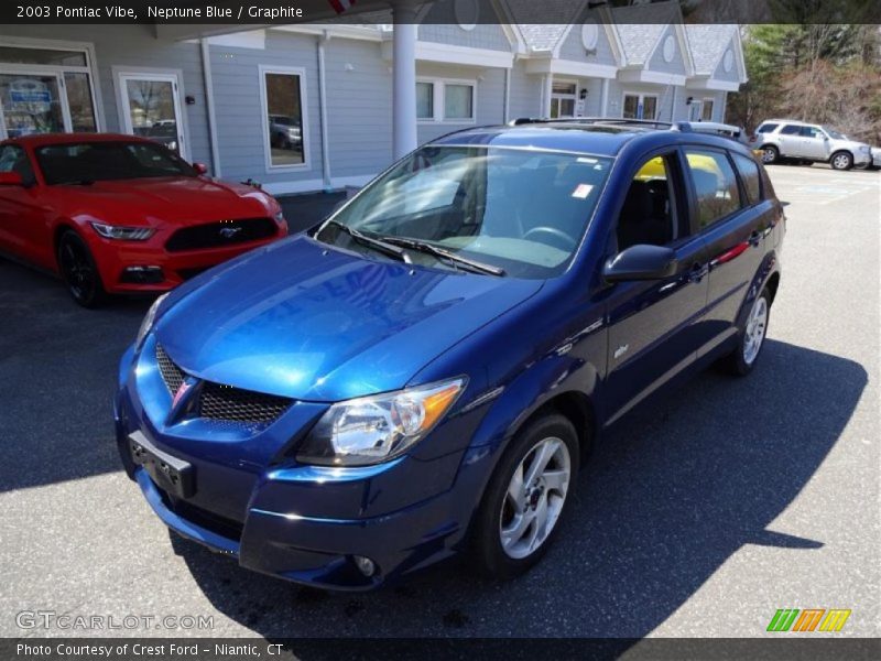 Neptune Blue / Graphite 2003 Pontiac Vibe