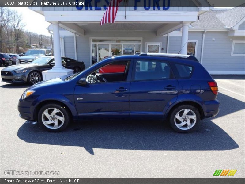 Neptune Blue / Graphite 2003 Pontiac Vibe