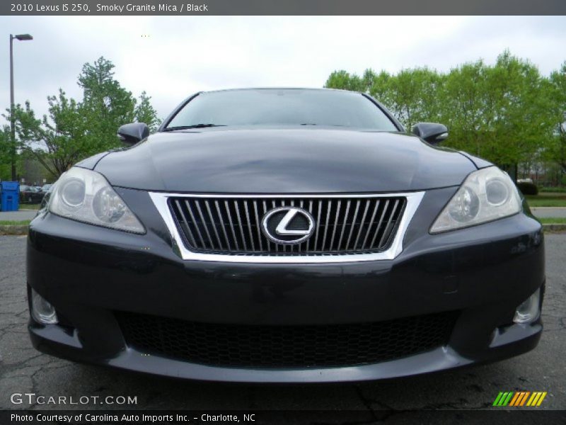 Smoky Granite Mica / Black 2010 Lexus IS 250
