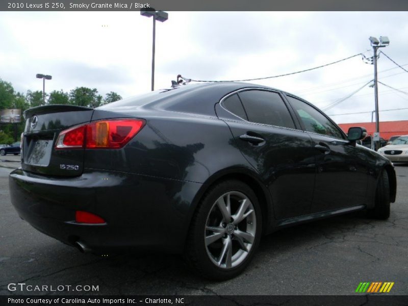 Smoky Granite Mica / Black 2010 Lexus IS 250
