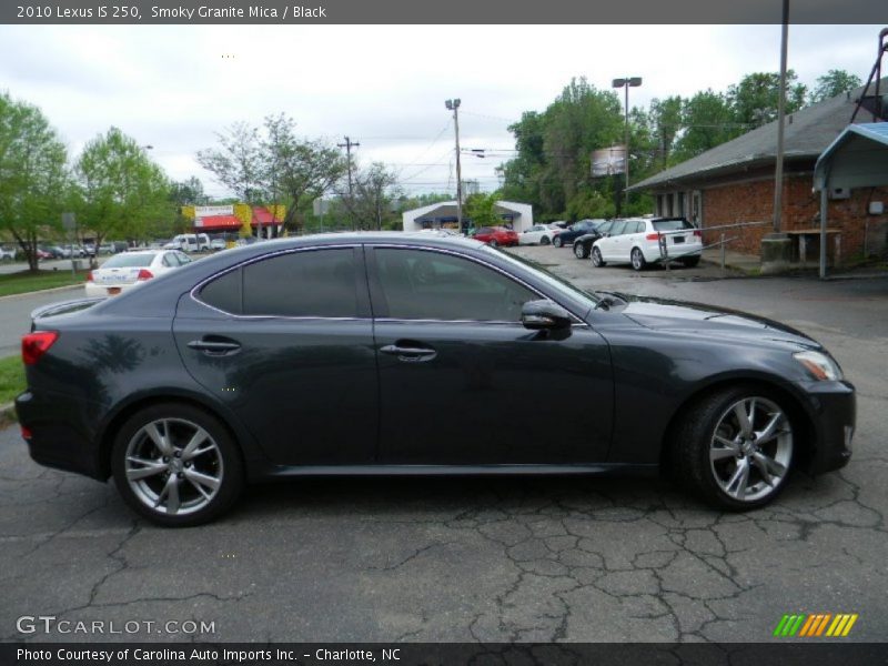 Smoky Granite Mica / Black 2010 Lexus IS 250