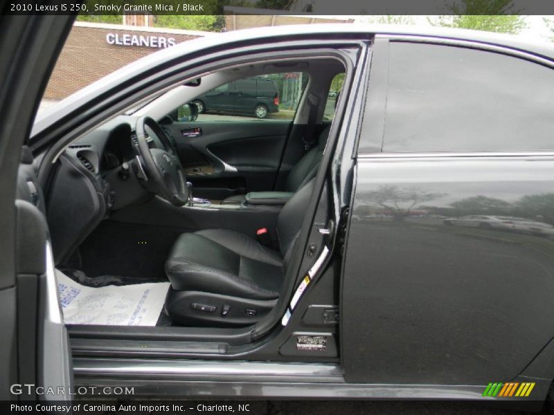 Smoky Granite Mica / Black 2010 Lexus IS 250