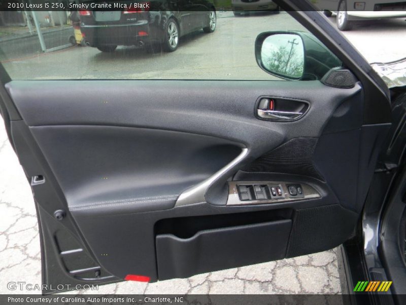 Smoky Granite Mica / Black 2010 Lexus IS 250