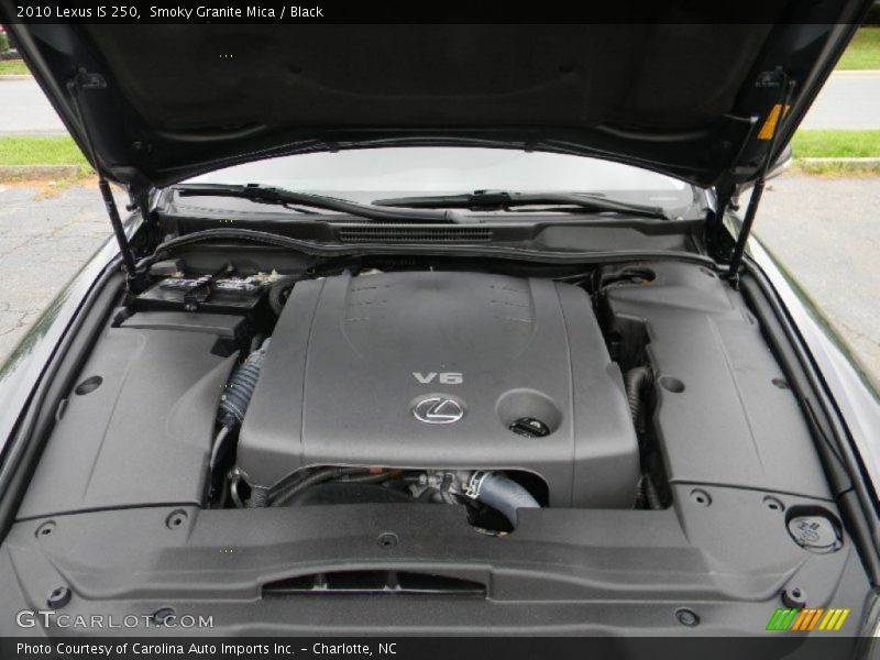 Smoky Granite Mica / Black 2010 Lexus IS 250