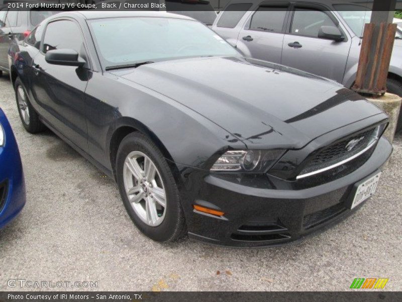 Black / Charcoal Black 2014 Ford Mustang V6 Coupe
