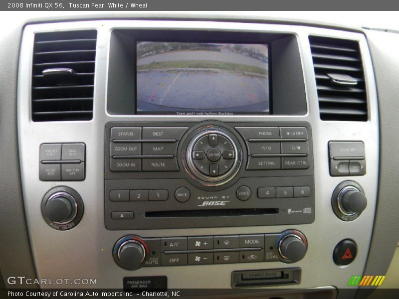 Tuscan Pearl White / Wheat 2008 Infiniti QX 56