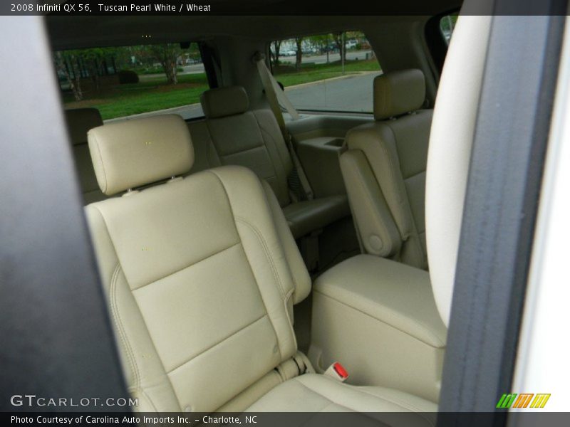 Tuscan Pearl White / Wheat 2008 Infiniti QX 56