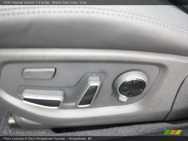 Empire State Gray / Gray 2015 Hyundai Genesis 3.8 Sedan