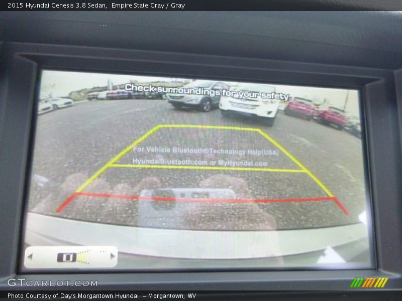 Empire State Gray / Gray 2015 Hyundai Genesis 3.8 Sedan