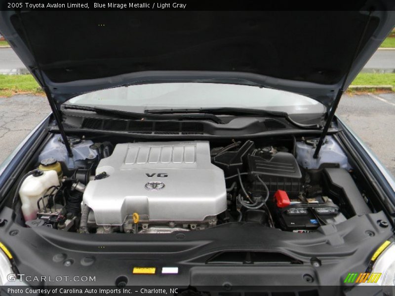 Blue Mirage Metallic / Light Gray 2005 Toyota Avalon Limited