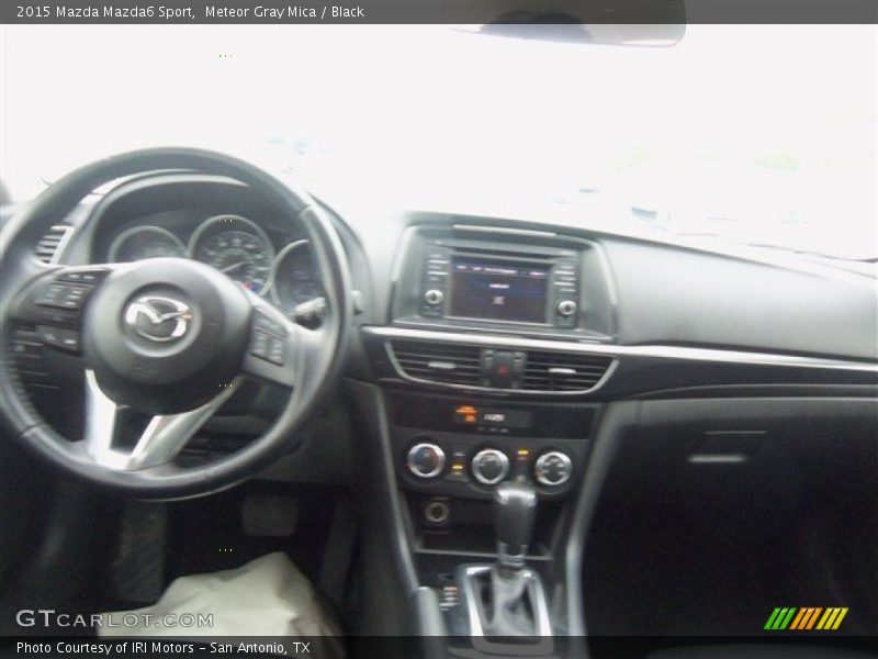 Meteor Gray Mica / Black 2015 Mazda Mazda6 Sport