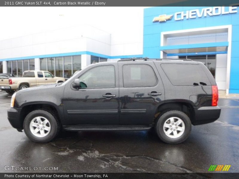 Carbon Black Metallic / Ebony 2011 GMC Yukon SLT 4x4