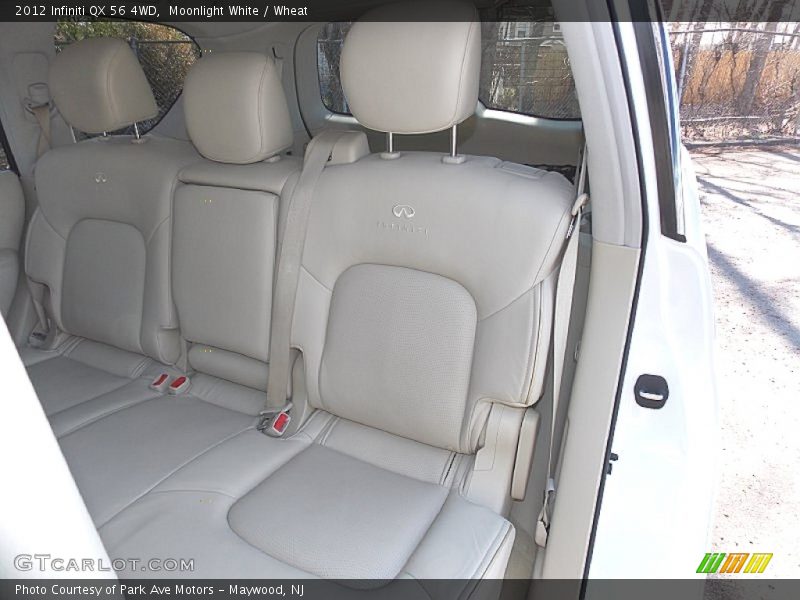 Moonlight White / Wheat 2012 Infiniti QX 56 4WD