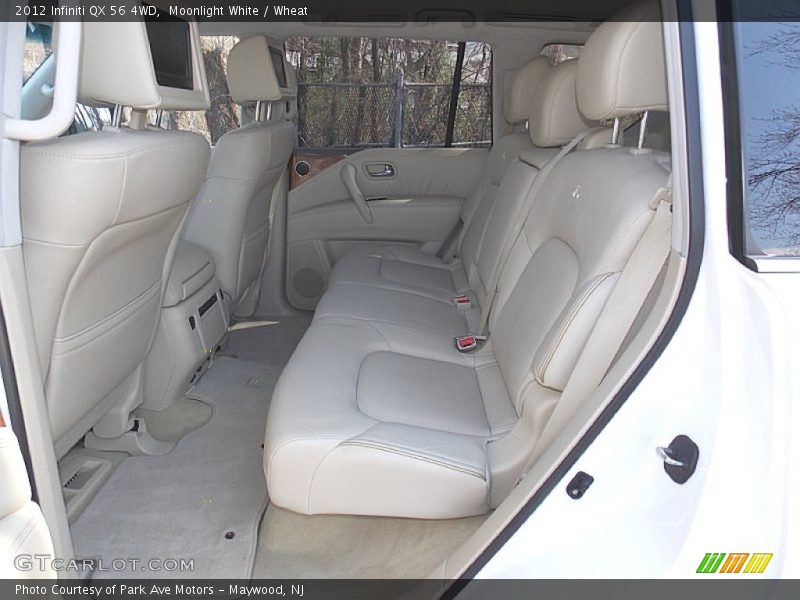 Moonlight White / Wheat 2012 Infiniti QX 56 4WD