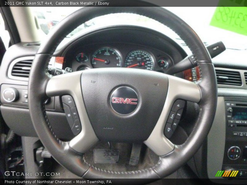 Carbon Black Metallic / Ebony 2011 GMC Yukon SLT 4x4