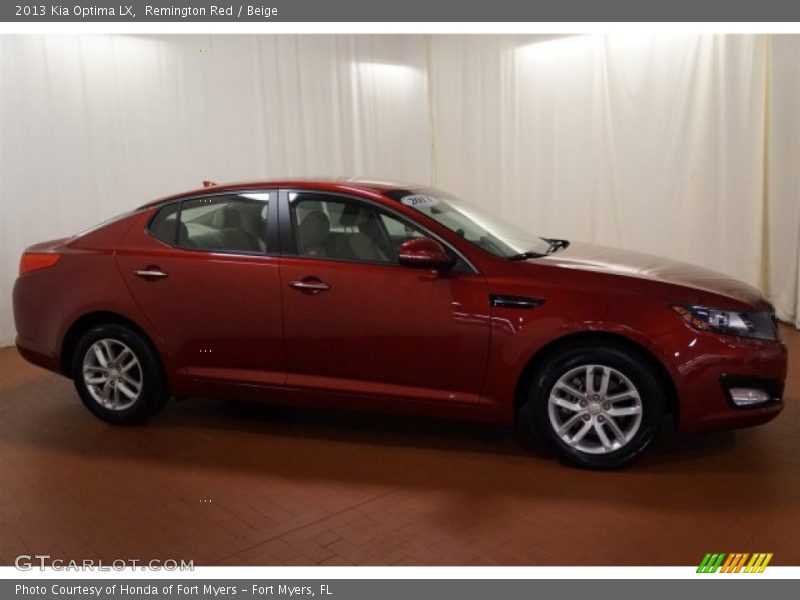 Remington Red / Beige 2013 Kia Optima LX