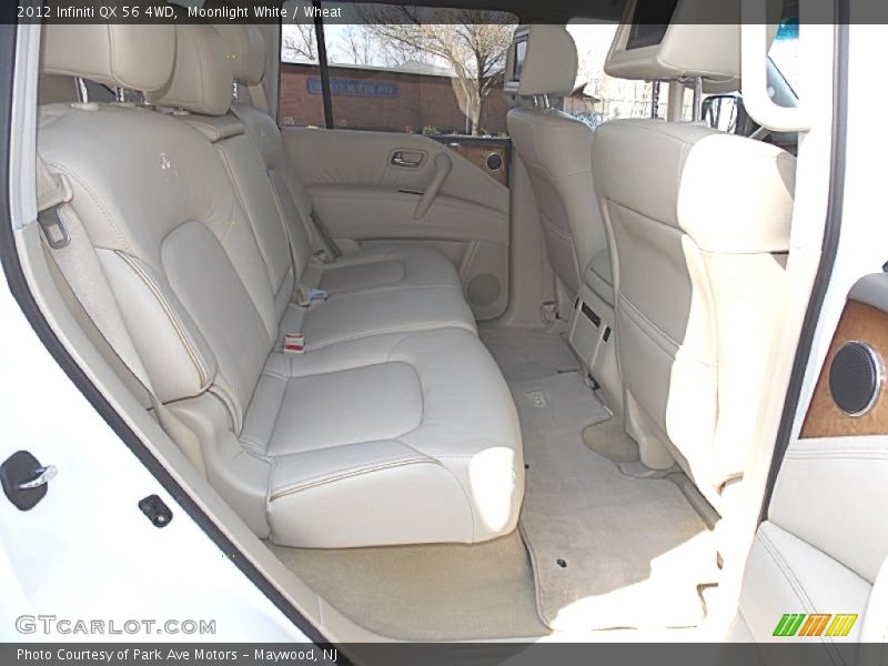 Moonlight White / Wheat 2012 Infiniti QX 56 4WD