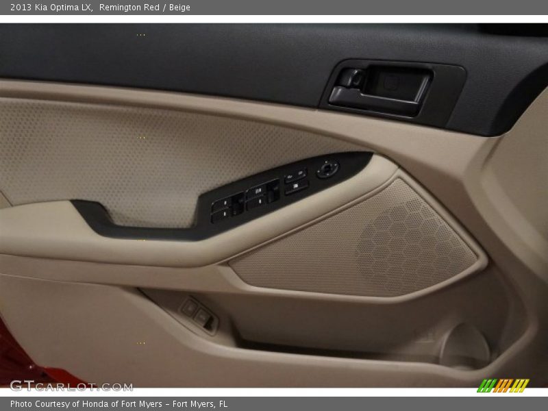 Remington Red / Beige 2013 Kia Optima LX