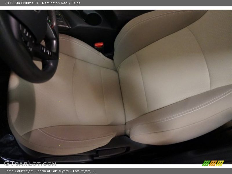 Remington Red / Beige 2013 Kia Optima LX