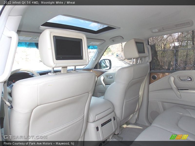Moonlight White / Wheat 2012 Infiniti QX 56 4WD