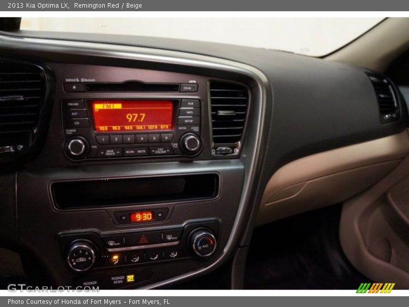 Remington Red / Beige 2013 Kia Optima LX