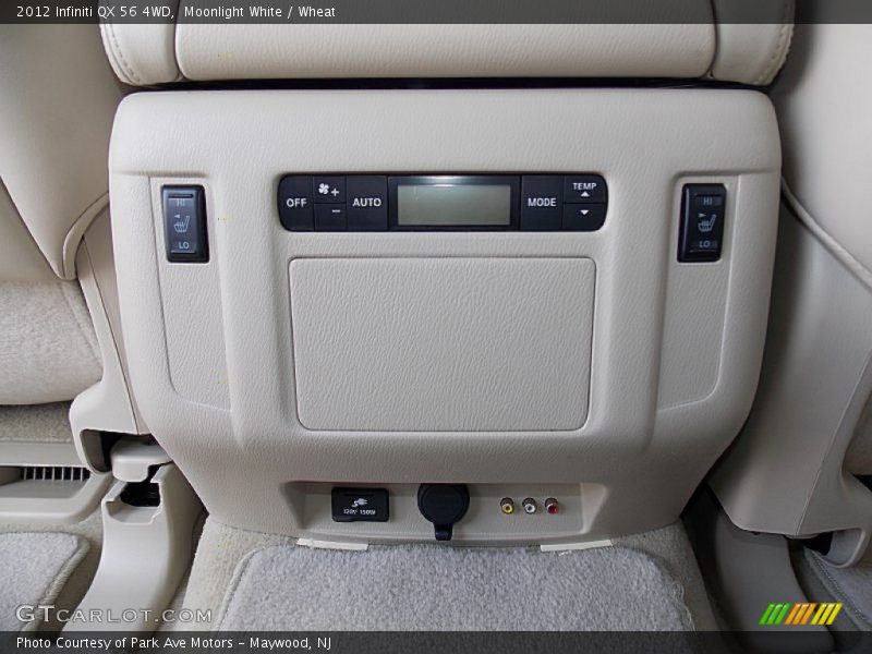 Moonlight White / Wheat 2012 Infiniti QX 56 4WD