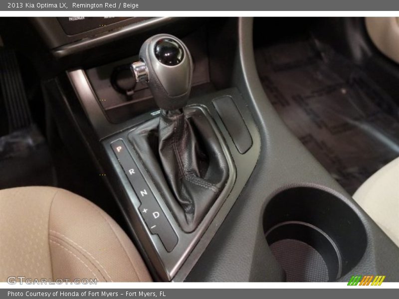 Remington Red / Beige 2013 Kia Optima LX