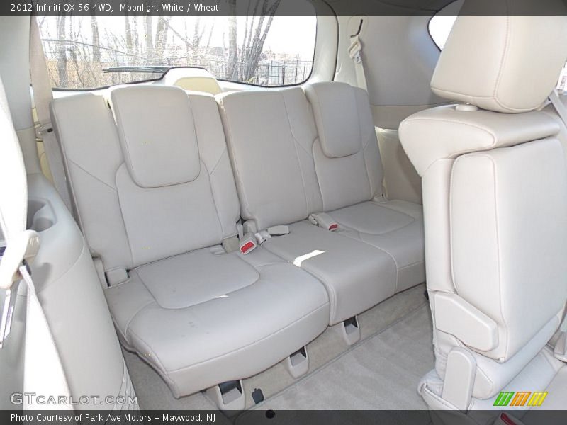 Moonlight White / Wheat 2012 Infiniti QX 56 4WD
