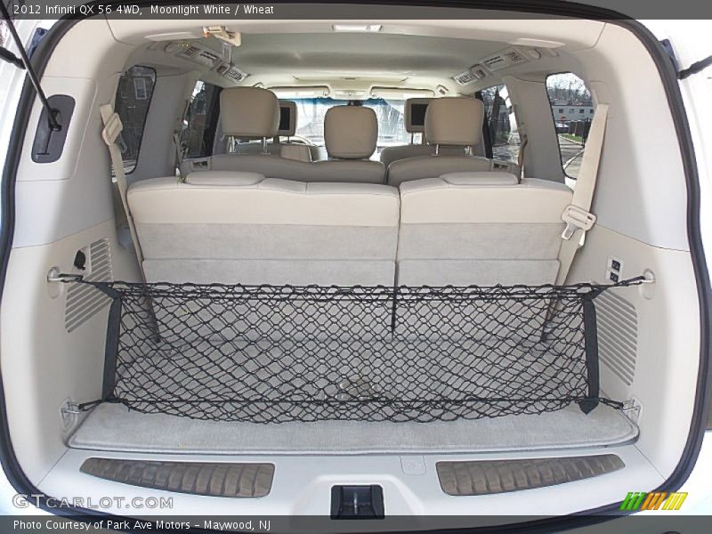 Moonlight White / Wheat 2012 Infiniti QX 56 4WD