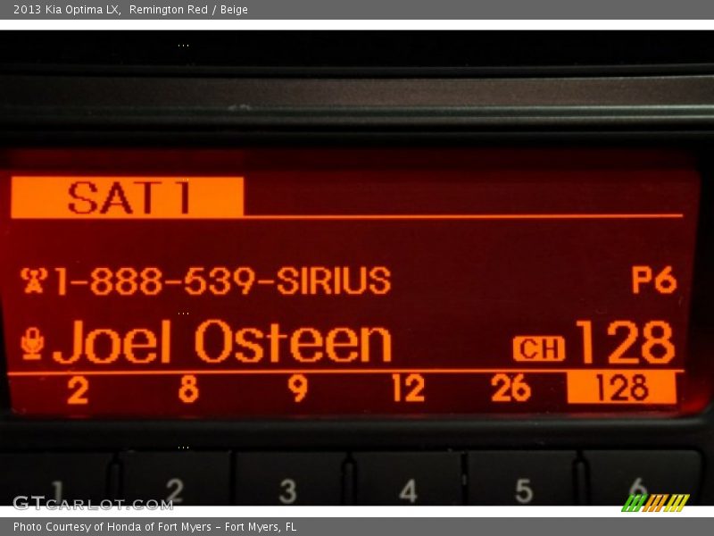 Remington Red / Beige 2013 Kia Optima LX