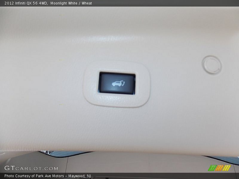Moonlight White / Wheat 2012 Infiniti QX 56 4WD