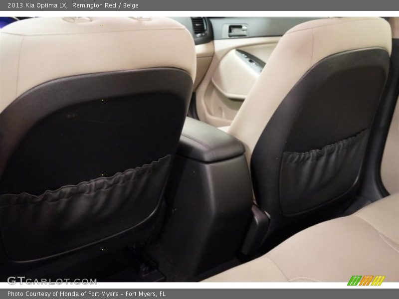 Remington Red / Beige 2013 Kia Optima LX