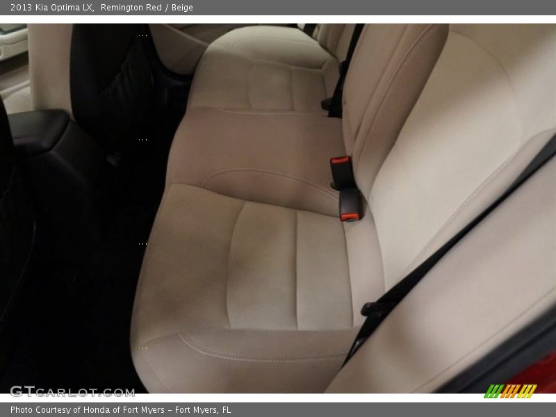 Remington Red / Beige 2013 Kia Optima LX