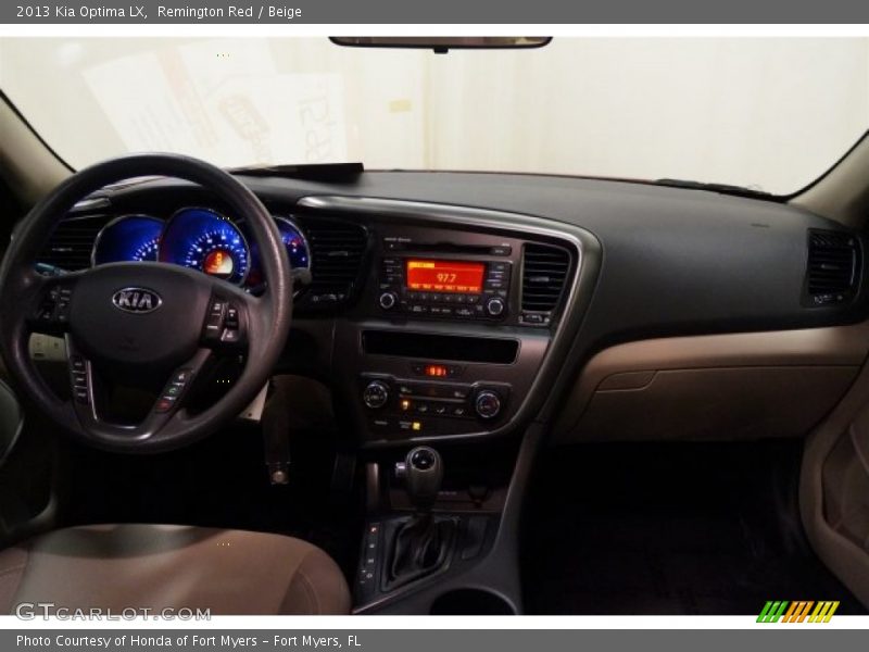 Remington Red / Beige 2013 Kia Optima LX