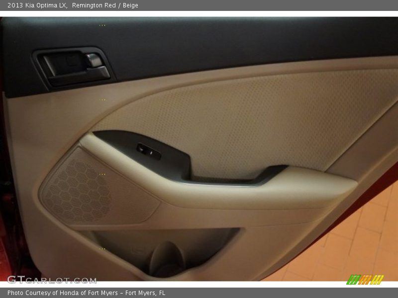 Remington Red / Beige 2013 Kia Optima LX