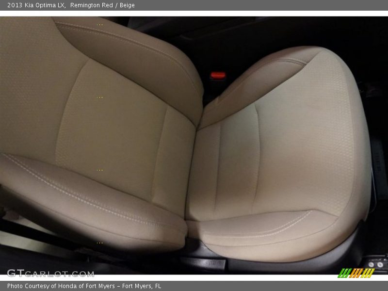Remington Red / Beige 2013 Kia Optima LX