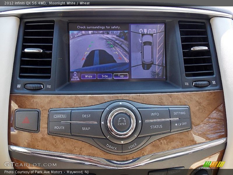 Moonlight White / Wheat 2012 Infiniti QX 56 4WD